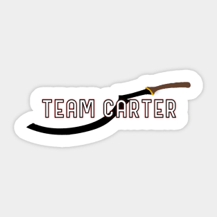 Team Carter! Sticker